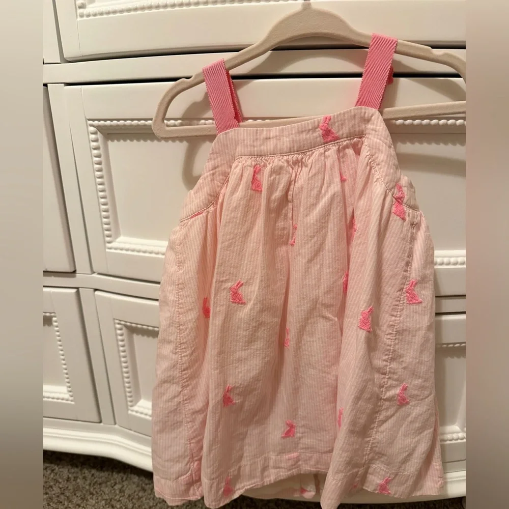 Baby Gap Light Pink Bunny Dress 18-24M